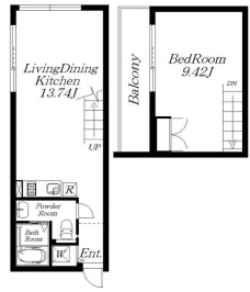 ＡＬＥＲＯ目白の間取り図