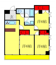 ザ・ゴールデンラビットの間取り図