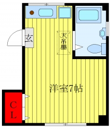 Fビルの間取り図