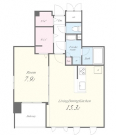 エルミタージュ　ドゥ　メゾンの間取り図