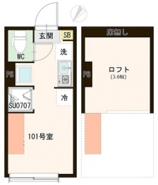 リベラルバードの間取り図