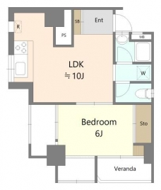 スカイラーク蕨の間取り図