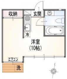 メゾンコーワの間取り図