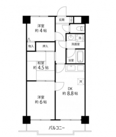 センチュリー浦和の間取り図