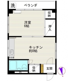 長沢ビルの間取り図