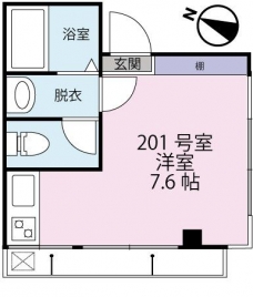 ケイ･エスコーポの間取り図