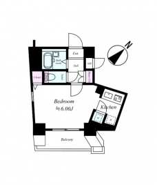 ドルチェ文京　小石川の間取り図