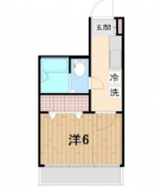 斉藤マンションの間取り図