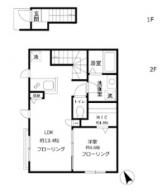 コティ滝野川の間取り図