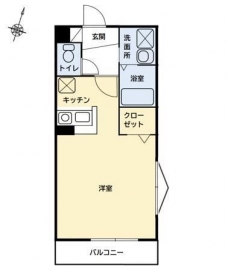 エスポワール参番館の間取り図