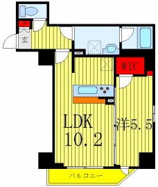 LEXE文京白山の間取り図