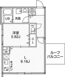 PASEO文京茗荷谷の間取り図