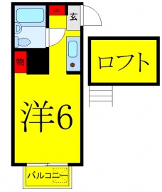 ヒルハイム徳丸の間取り図