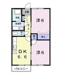 グランパティオの間取り図