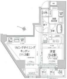 アイルプレミアム本駒込の間取り図