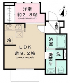 La vita riccaの間取り図