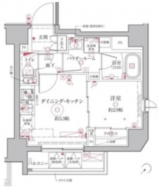 クレイシアIDZ王子アーバンヒルズの間取り図