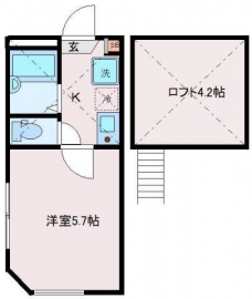 アンシャンテ東尾久の間取り図