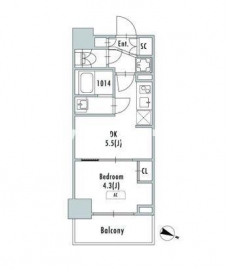 GRANPASEO東十条の間取り図