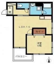 メゾンあさよしの間取り図