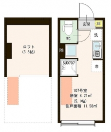 Park Terrace 富士見台の間取り図