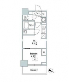 GRANPASEO東十条の間取り図
