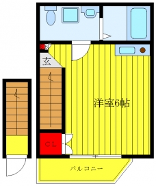 ルナテラス池袋イーストの間取り図