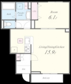 ルミセンスの間取り図