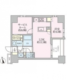 ザ・レジデンス三ノ輪の間取り図