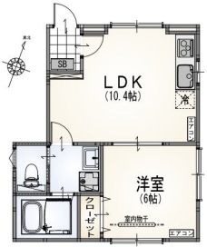 サンライズ志村三丁目の間取り図