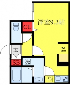 LEGALAND小石川5丁目の間取り図
