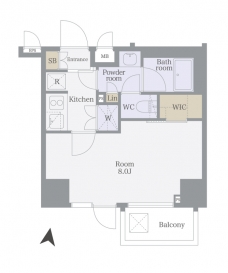 コンシェリア文京小石川の間取り図