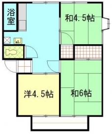 戸田スカイハイツの間取り図