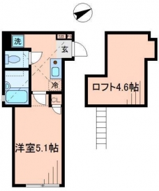 パティシオン駒込の間取り図