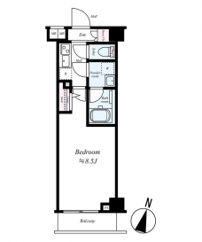 メインステージ板橋志村Ⅱの間取り図