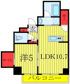 ザ・パークハビオ赤羽の間取り図