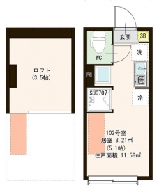 Park Terrace 富士見台の間取り図