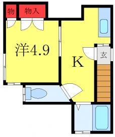 ルレ・スミレの間取り図