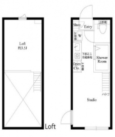 ハーモニーテラス神谷Ⅲの間取り図