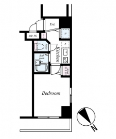 ジュエル板橋区役所前の間取り図