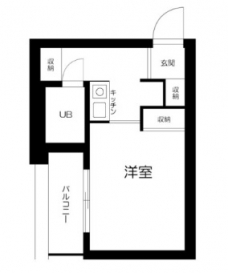 トップ西巣鴨の間取り図