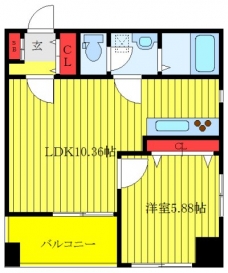 ニューハイム小原参番館の間取り図