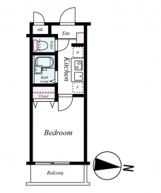 Luxs上板橋の間取り図