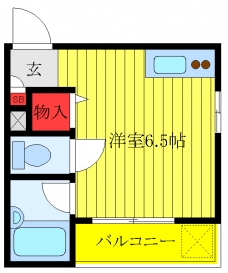 メゾン竹内の間取り図