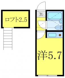 プラザ　ドゥメドックの間取り図