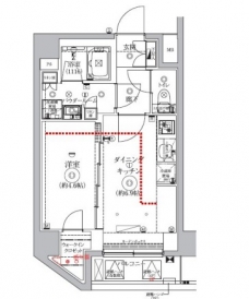 ジェノヴィア北池袋スカイガーデンの間取り図