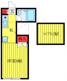 コート東十条の間取り図