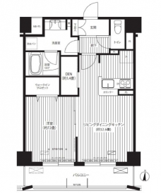フィルージュ浦和常盤の間取り図