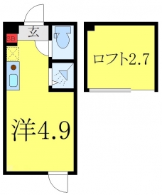 ハーモニーテラス中板橋Ⅱの間取り図
