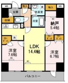 ロイヤルＫＪの間取り図